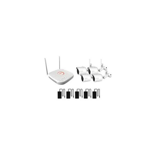 Amiko Home Set za video nadzor, 2 Mpixel, 4 x bullet cam., 9 ch, WiFi - WIFI KIT-4900 Cijene
