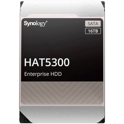 Synology HAT5300-16T 16TB 3.5&amp;quot; Enterprise HDD, 7.200 rpm, Buffer size : 512 MiB, SATA 6 Gb/s, MTTF 2.5M hours, 5 year warranty - HAT5300-16T Slike