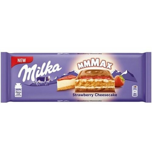 Milka strawberry cheesecake 300g Cene
