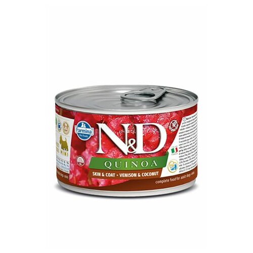 Nuevo N&D hrana u konzervi za pse - skin & coat - jelen i kokos mini 140gr Slike