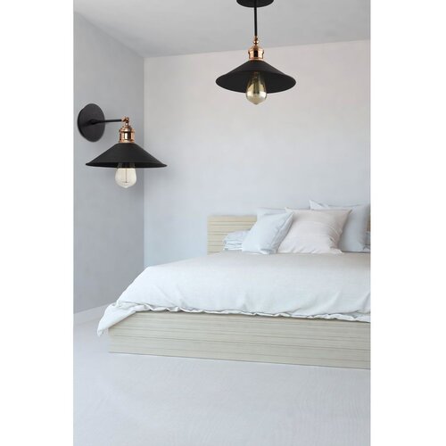 Opviq Berceste - Set3 Black Chandelier &amp;amp; Wall Lamp Set Slike