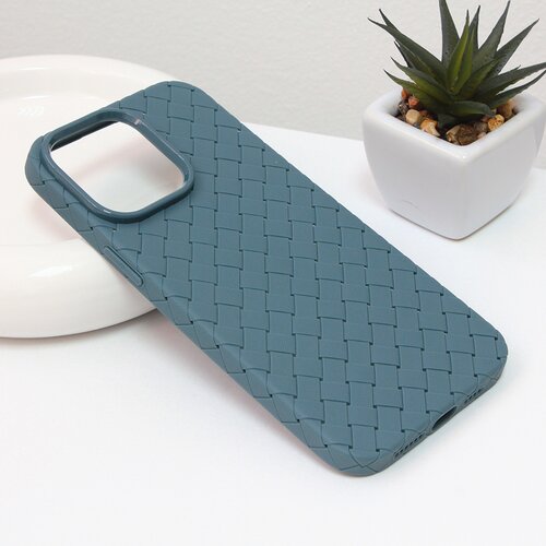  Torbica weave case za iphone 14 pro max 6.7 svetlo zelena Slike