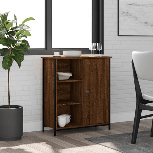 VidaXL Komoda boja smeđeg hrasta 70 x 30 x 80 cm od konstruiranog drva Slike