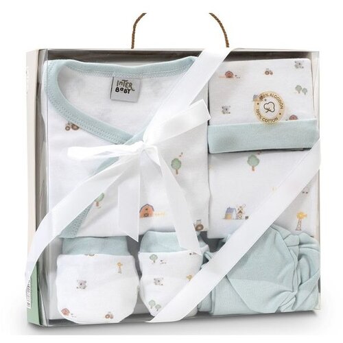 Interbaby poklon set za novorođenče 5 dijelova &ndash; Koala Green Cijene