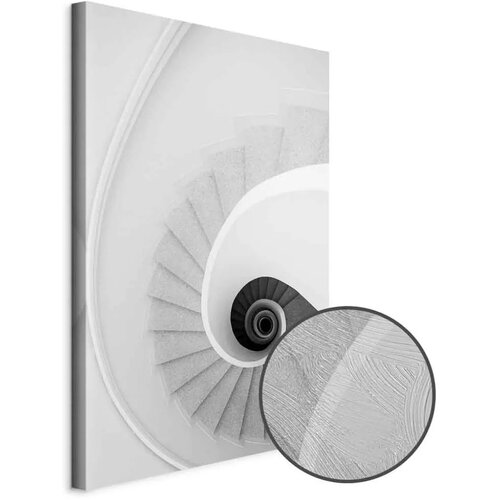  Slika - White Stairs (1 Part) Vertical 40x60 Premium Print Cijene