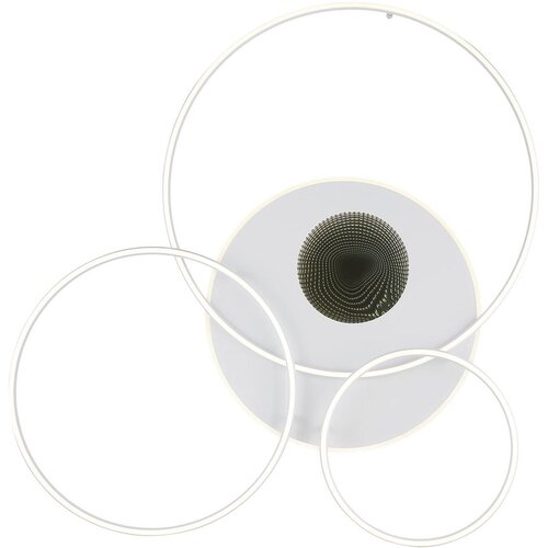 Globo 48466-70W-LED prigu&amp;scaron;iva plafonska svetiljka INVERTINA 70W/230V 105x26,5 cm srebrna + daljinski upravljač Slike