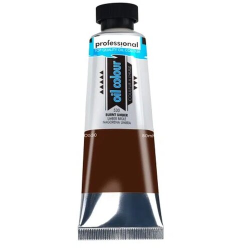 Professional oil, uljana boja, 50ml- odaberite nijansu burnt umber Cene