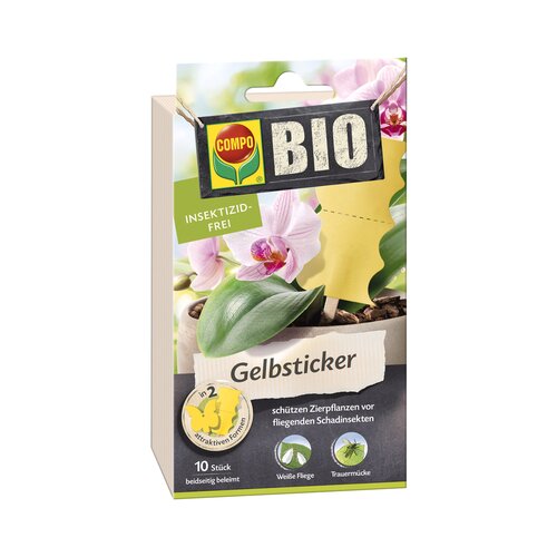 COMPO BIO rumene nalepke Cene