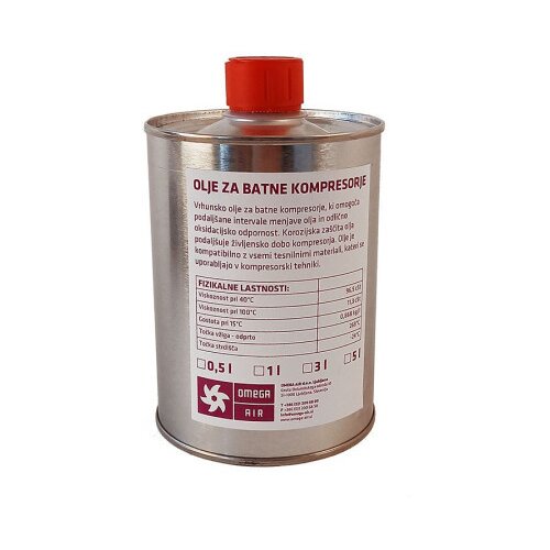 Omega ulje za kompresor 0,5l ( 2900161 ) Cene