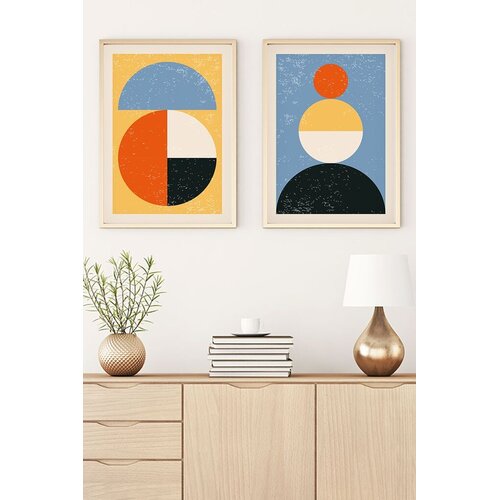 WALLXPERT Uramljena slika Huhu14, 35x50 cm , 2 dijela Cene