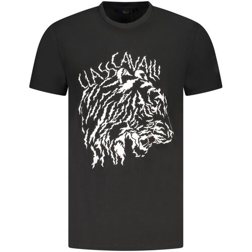Cavalli Class SHORT SLEEVE T-SHIRT MEN BLACK Cene