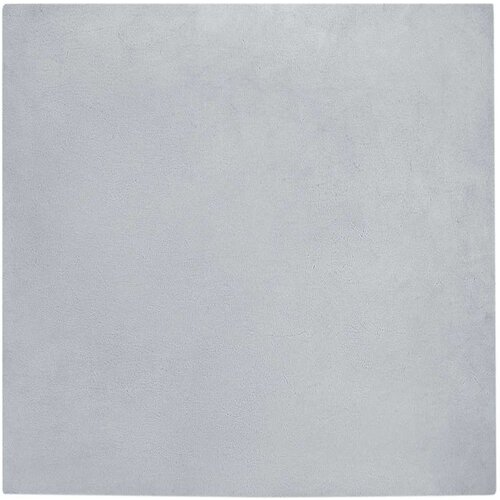 vidaXL Faux Rabbit Fur Rug Siva 240 x 240 cm Poliester Cene