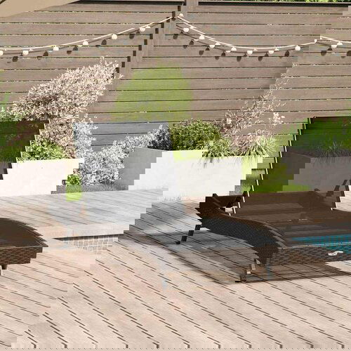 VidaXL ležalnik z blazino 1-oseba rjava 197 x 70 x 82 cm poly ratan Slike