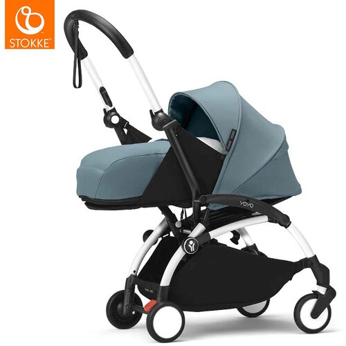 Stokke yoyo³ otroški voziček 0+ aqua (white frame) Cene