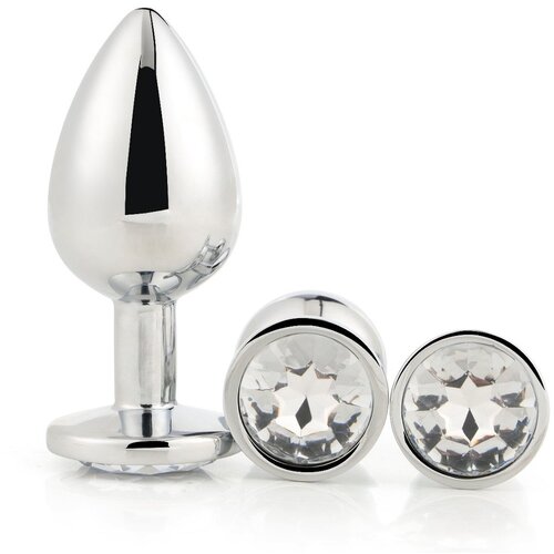DREAMTOYS komplet analnih čepov gleaming love silver Cene