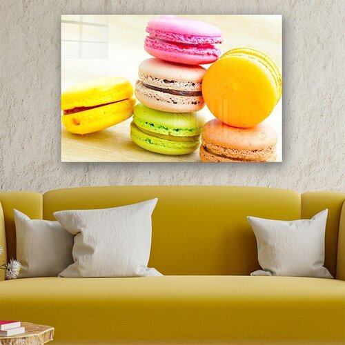 Wallity CAM111126614 - 5070 Multicolor Decorative Tempered Glass Painting Cene