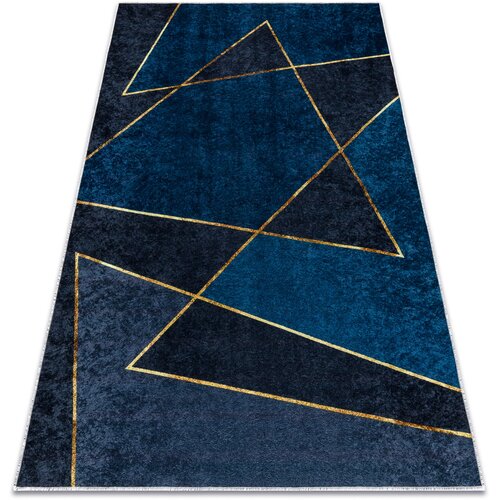 RugsX Preproge MIRO 52097.801 pralna preproga geometrična protiz 200x290 cm Modra Cene