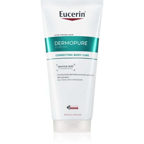 EUCERIN&amp;reg; DermoPure Clinical Correcting Body Care krema za tijelo za nepravilnosti na licu sklono aknama 200 ml Slike