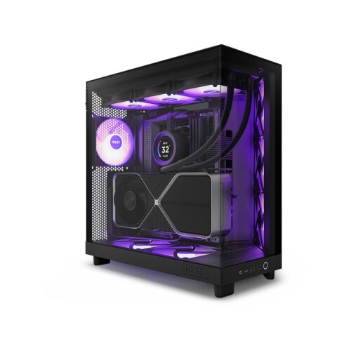 NZXT H6 Flow RGB Midi Tower Black Cijene