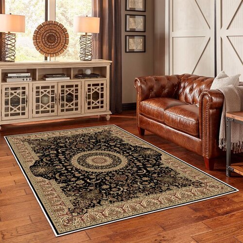 Conceptum Hypnose Woobtny0107 brown carpet (100 x 150) Slike