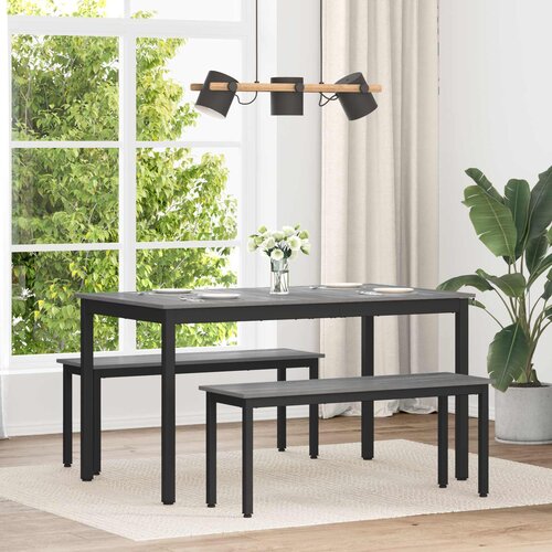  Blagovaonski stolovi 140 x 80 x 75 cm Konstruirano drvo Slike