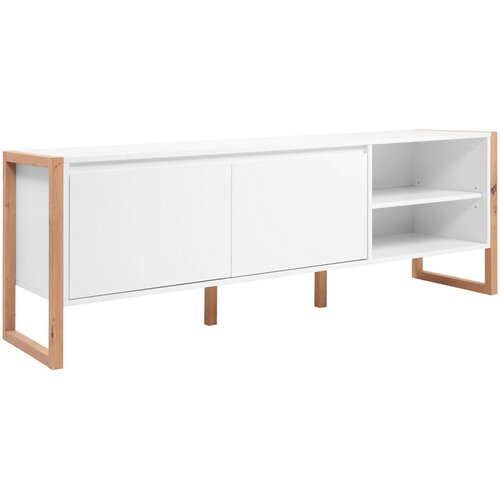 MID.YOU TV-ELEMENT bela, hrast artisan Slike