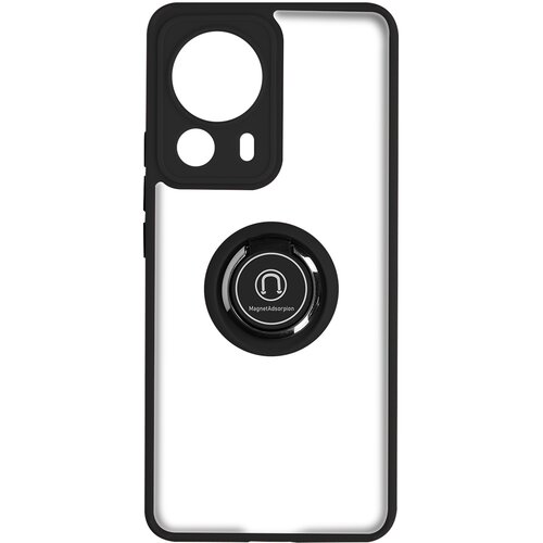 AVIZAR etui za xiaomi 13 lite bi-material metal ring video support crn, (20544135) Cene