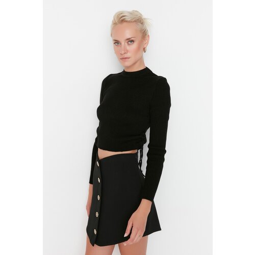 Trendyol Black Knitwear Sweater Cene