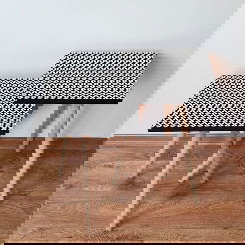 Hanah home 2Shp8 - white whiteblack nesting table (2 pieces) Cene