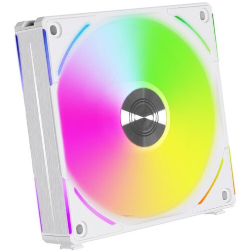 Lian Li UNI AL120 V2 RGB PWM bel 120 mm ventilator, (20542142) Cene