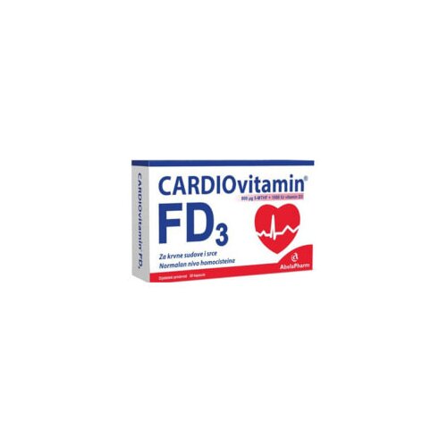 Abela pharm Cardiovitamin FD3 kapsule Slike