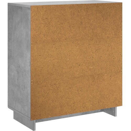  Komoda Betonska siva 67 x 34,5 x 75 cm Konstruirano drvo Slike