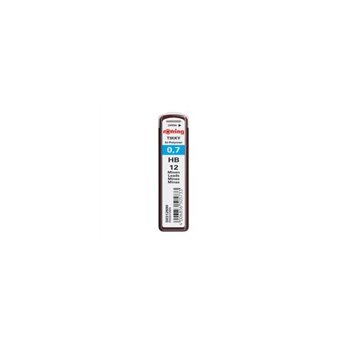 Rotring Mine za tehničku olovku HB, 0.7 mm, 12 komada Slike