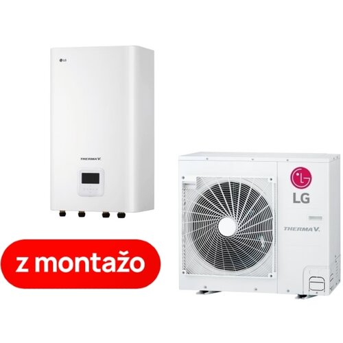 LG toplotna črpalka z montažo TermaV Split, HN091MR.NK5 + HU Cene