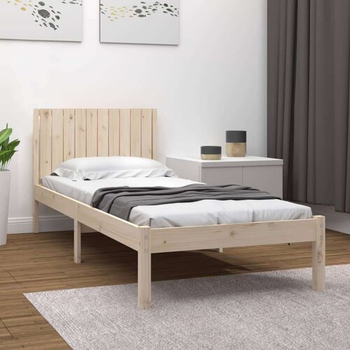  Posteljni okvir iz trdne borovine 100x200 cm, (20905317) Slike