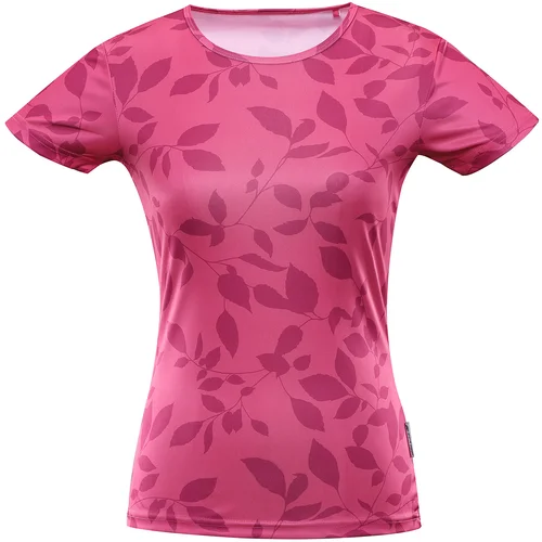 Alpine pro Women's T-shirt QUATRA fuchsia red variant pb