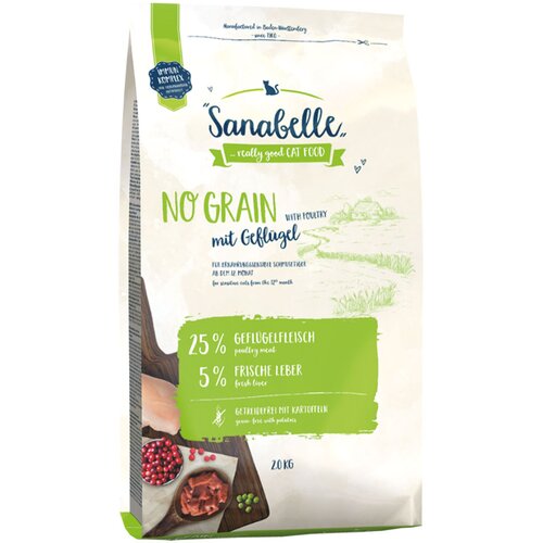  2 x 2 kg Sanabelle v me&scaron;anem pakiranju - Sensitive z jagnjetino & Sensitive s perutnino Cijene