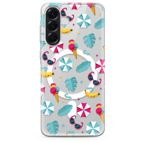  maska silikonska print magsafe za samsung A566B galaxy A56 5G/ beach Slike