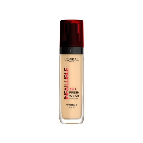 L&amp;acute;Or&amp;eacute;al Paris L&amp;#039;Or&amp;eacute;al Paris tekoča podlaga - Infaillible 32H Freshwear Foundation - 130 True Beige Slike