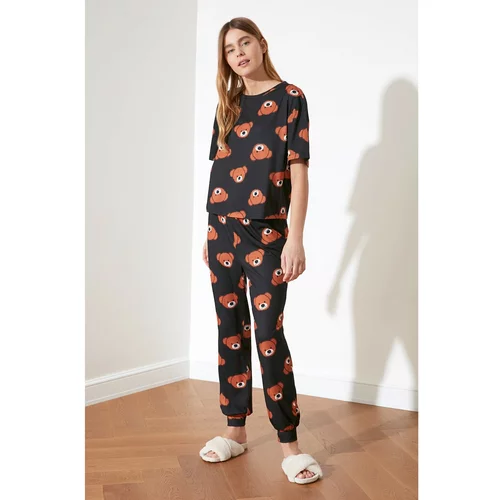 Trendyol Ženska pidžama -komplet Printed