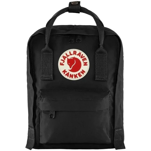 Fjallraven Nahrbtniki FJÄLLRÄVEN Kanken Mini Backpack - Black Črna