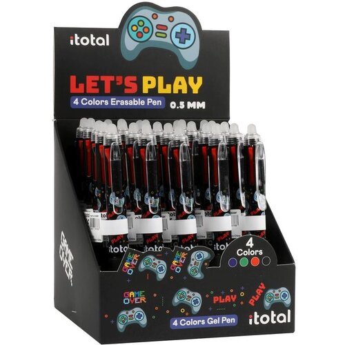  Kemijska olovka iTotal pi&scaron;i bri&scaron;i Let's play 4 boje 25/1 XL1806F Cijene