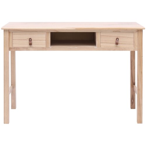  Pisaći stol prirodna boja 110 x 45 x 76 cm drveni Slike