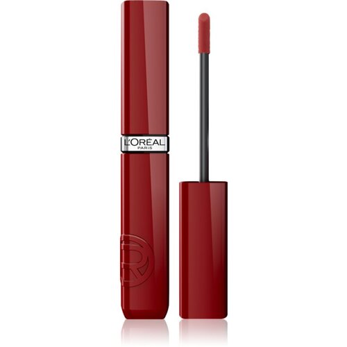 L&amp;acute;Or&amp;eacute;al Paris Infaillible Laque Resistance dugotrajni tekući ruž za usne daje hidrataciju i sjaj nijansa 550 Noir Cherry 4.3 ml Slike