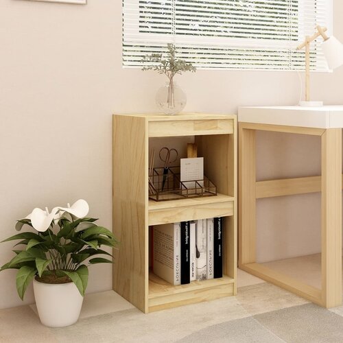 Furnova Knjižna omara 40x30x71,5 cm trdna borovina, (21950654) Slike