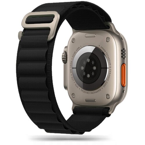 TECH-PROTECT nylon pro pa&amp;scaron;ki za apple watch 4 5 6 7 8 9 se ultra black, (22069414) Slike