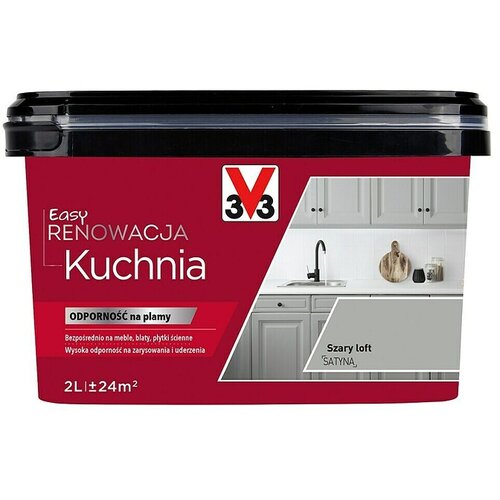 V33 Obnovitvena barva Renovation Perfection (Siva, 2 l, Ustrezno za: Kuhinje) Cene