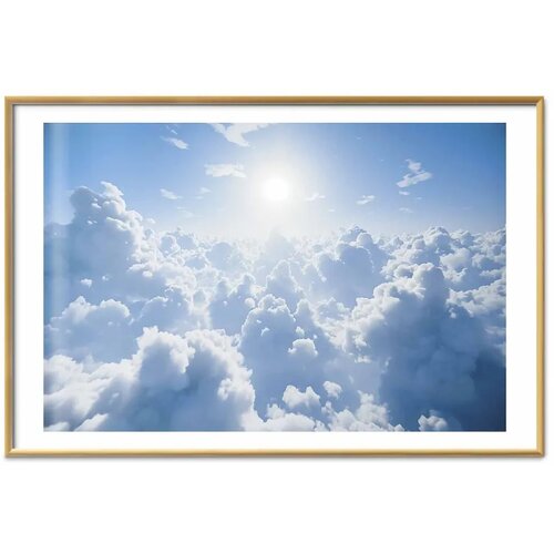  Plakat Heavenly Peace: Warm Sun Rays 30x21 Zlatni okvir s margom Cijene