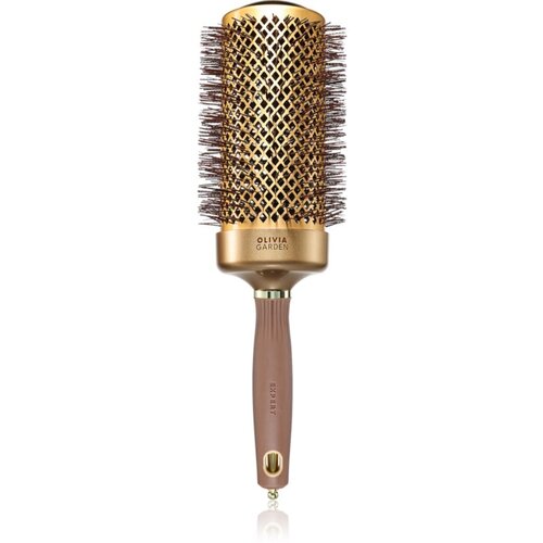 Olivia Garden Expert Blowout Speed Gold&amp;amp;Brown okrugla četka za kosu 65mm 1 kom Slike