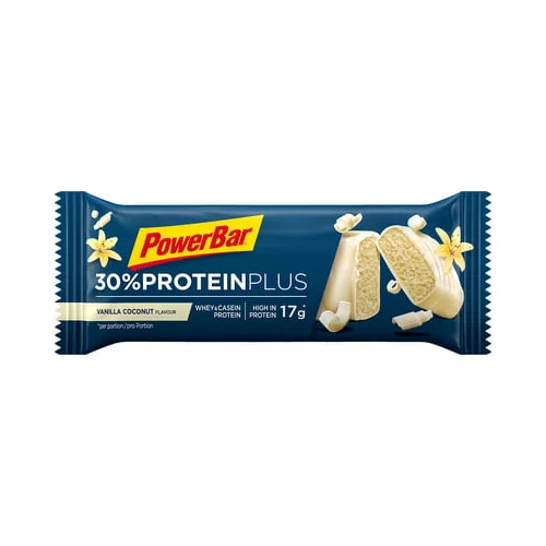 PowerBar 30% Protein Plus tablica - Vanilija-Kokos